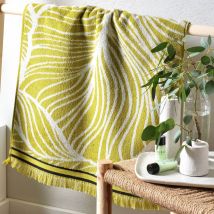 Drap de bain 70x140 - jaune - Coton - Becquet
