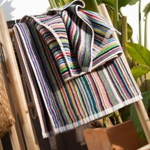 Gant de toilette 15x21 - Multicolore - Coton - Becquet