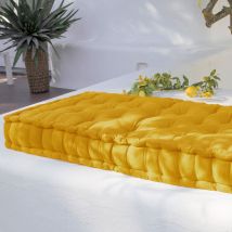 Matelas de sol 60x120 - jaune curry - Coton - Becquet
