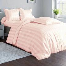 Housse de couette 260x240 - rose nude - Becquet