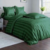 Drap uni 180x290 - vert cèdre - Becquet