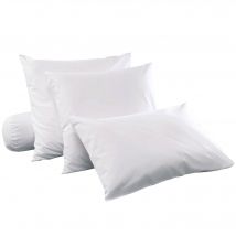 Sous-taie traversin L. 160 - blanc - Coton - Becquet
