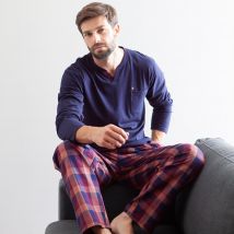 Pyjama XXL - bleu marine - Becquet