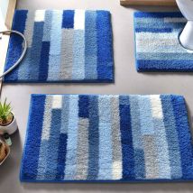Tapis de bain 50x80 - bleu - Becquet