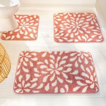 Tapis de bain 60x100 - rose - Becquet