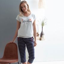 Pyjacorsaire L - gris chiné - Becquet