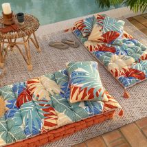 Futon 60x120 - Multicolore - Coton - Becquet