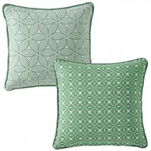 Coussin 40x40 - vert - Becquet
