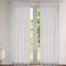 Voilage L.415xH.240 - blanc - Becquet