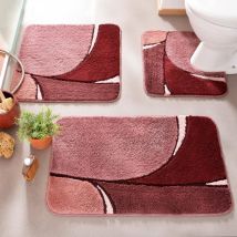 Tapis de bain 60x100 - rose - Coton - Becquet