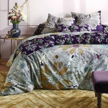 Housse de couette 260x240 - violet - Coton - Becquet