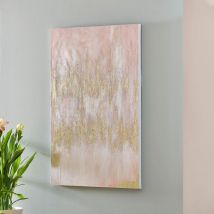 Tableau moderne - beige doré - Bois - Becquet