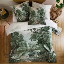 Housse de couette 240x220 - vert - Coton - Becquet
