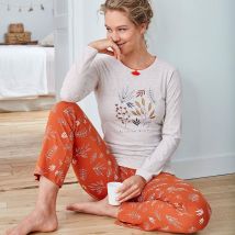 Pyjama S - orange terracotta - Becquet