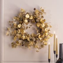Couronne décorative dorée - jaune doré - Becquet