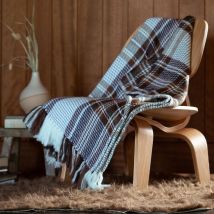Plaid 130x170 - marron - Becquet