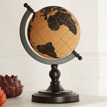 Mappemonde en liège - marron - Bois - Becquet