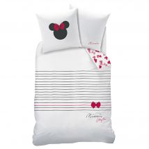 Housse de couette 140x200 + 1 taie - blanc - Coton - Becquet