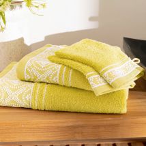Drap de bain 100x150 - jaune - Coton - Becquet