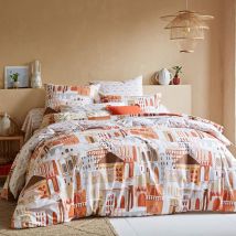 Taie traversin 43x185 - rose terracotta - Coton - Becquet