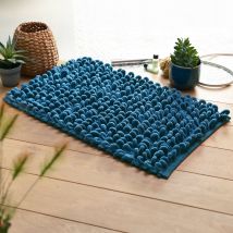 Tapis de bain 60x60 - bleu - Becquet