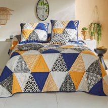 lot de 2 coussins 40x40 - bleu - Becquet