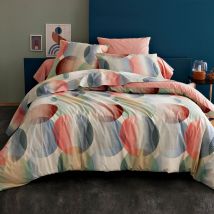 Housse de couette 200x200 - Multicolore - Coton - Becquet