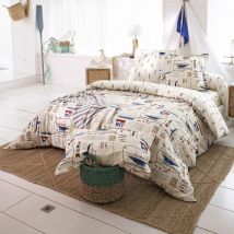 Taie traversin 43x185 - beige - Coton - Becquet