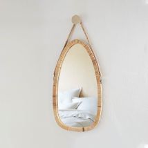 Miroir h80cm - naturel - Bambou - Becquet