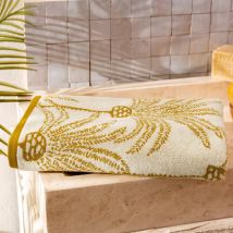 Serviette de toilette 50x100 - jaune ocre - Coton - Becquet