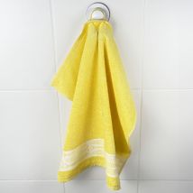 Essuie-mains 50x50 - jaune - Coton - Becquet