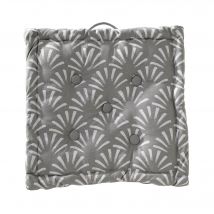 Coussin matelas 40x40 Lot de 2 - gris - Coton - Becquet