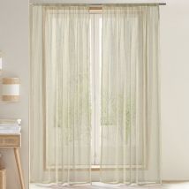 Voilage L.140xH.240 - naturel - Coton - Becquet