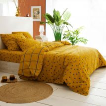 Taie sac 50x70 - jaune - Coton - Becquet