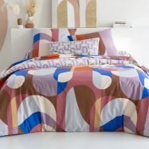 Housse de couette 260x240 - Multicolore - Coton - Becquet