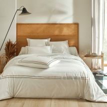Taie traversin 43x185 - beige sable - Percale de coton - Becquet