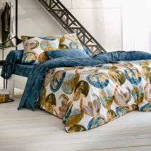Taie traversin 44x180 - bleu - Coton - Becquet