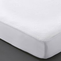 Protège matelas 140x190 - blanc - Becquet