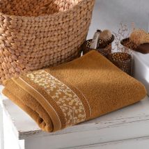Drap de bain 70x140 - marron noisette - Coton - Becquet
