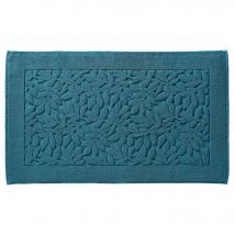 Tapis de bain 60x100 - bleu - Coton - Becquet