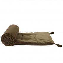 Futon 60x180 - marron glacé - Becquet