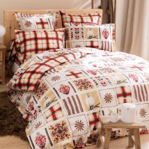 Drap 240x300 - rouge - Coton - Becquet