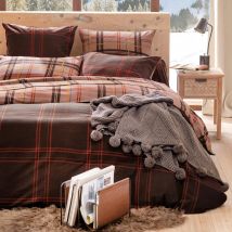 Drap 240x300 - orange - Coton - Becquet