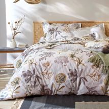 Drap 270x300 - gris - Percale de coton - Becquet