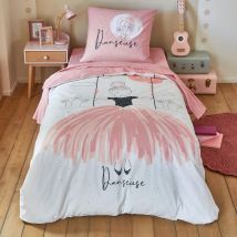 Drap 180x290 - rose - Coton - Becquet
