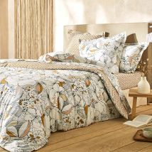 Drap 180x290 - jaune moutarde - Coton - Becquet