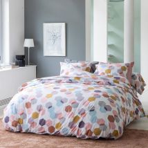 Taie traversin 43x185 - Multicolore - Coton - Becquet