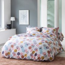 Housse de couette 200x200 - Multicolore - Coton - Becquet