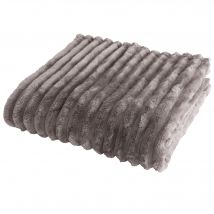 Plaid 130x170 - gris perle - Becquet