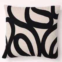 Coussin 40x40 - noir - Becquet